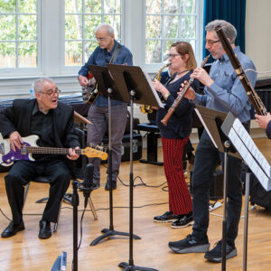Adult jazz group
