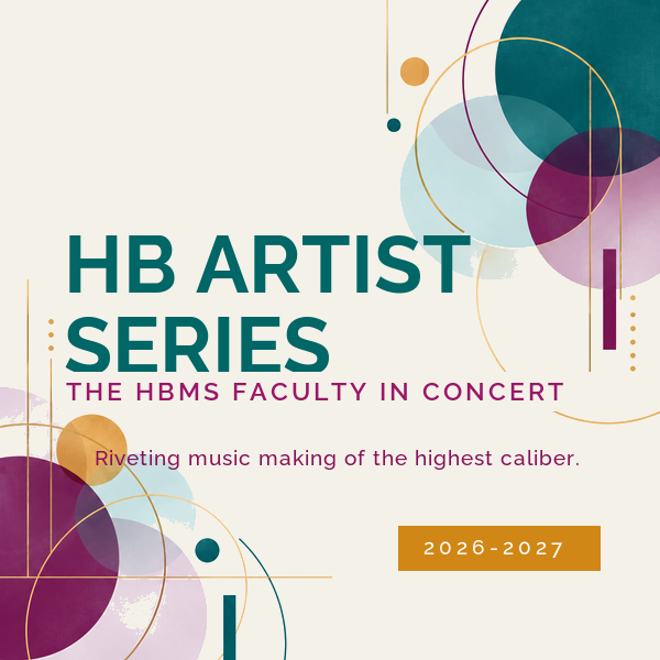 HB Artist Series 2026-2027 Season