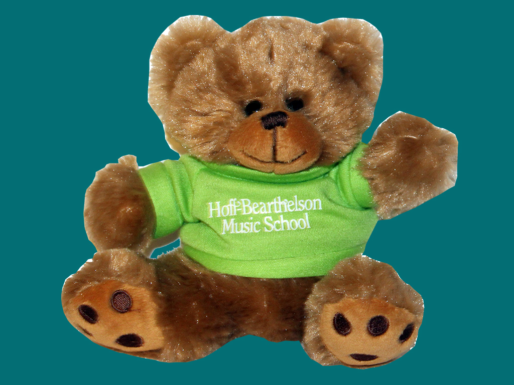 Teddy Bear at Hoff-Barthelson Music School Welcome Day