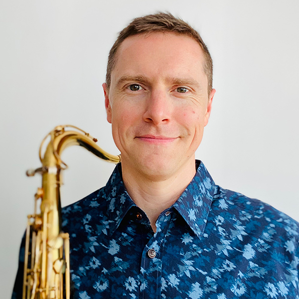 James Walton with Saxophone