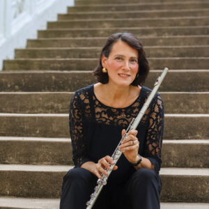 Reva Youngstein with flute