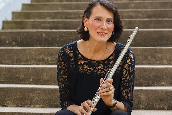 Reva Youngstein with flute