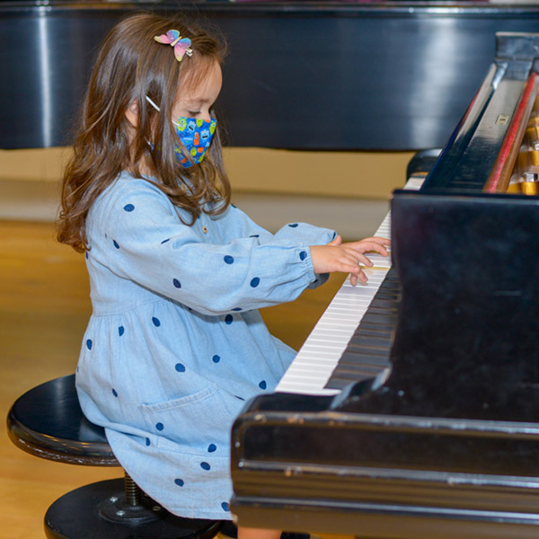 Suzuki Piano Student