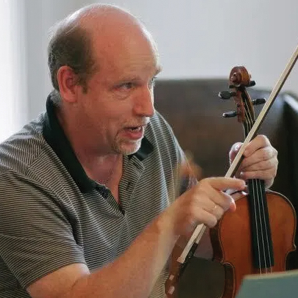Violinist Calvin Wiersma